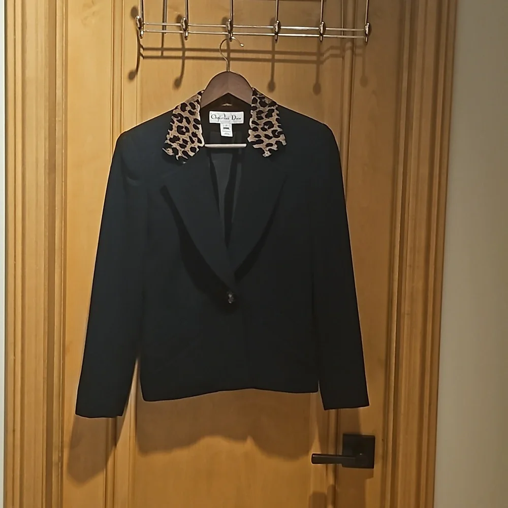 Christian Dior Vintage Blazer and Skirt Set